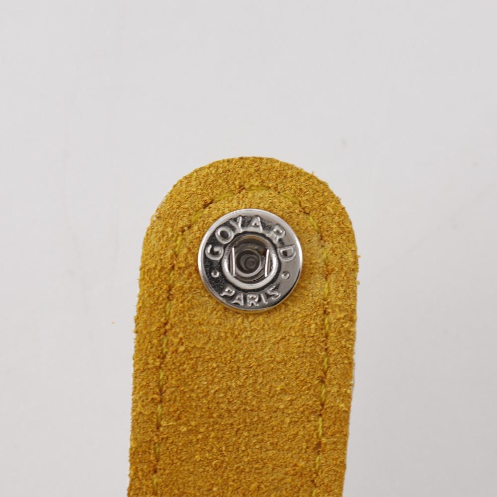 GOYARD Montmartre GM Smartphone case MONTMAGMLTY01CL03P Eyewear case White PVC/leather unisex Used