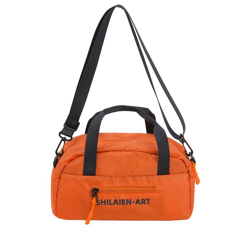 

Casual Unisex Crossbody Baseball Bag: Korean-Style Travel Handbag оранжевый