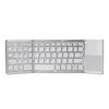 Upgraded B033 Plus Tri-Fold Bluetooth Keyboard with Touchpad & Type-C Charging