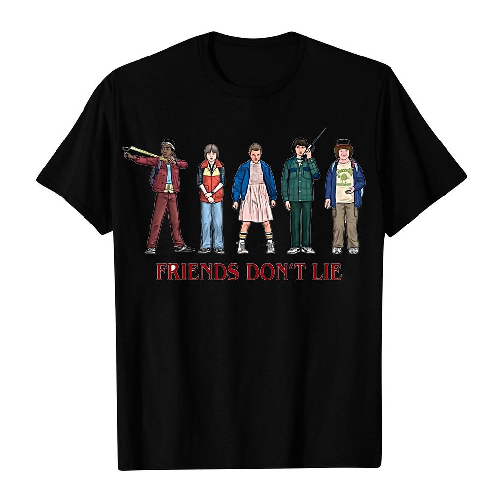 Damen- und Herren-Unisex-Mode Bedrucktes Rundhals Kurzarm T-Shirt Pullover Oberteil