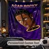Personalized Wall Tapestry,Travis Scott Custom Printed Name, Fabric Wall Art For Indoor Room Backdrop