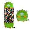2-in-1 Toddler Sleeping Bag Napping Napper Pillow Cartoon Shape Friendly To Skin Washable Sleeping Bag Fun Toy Pillow