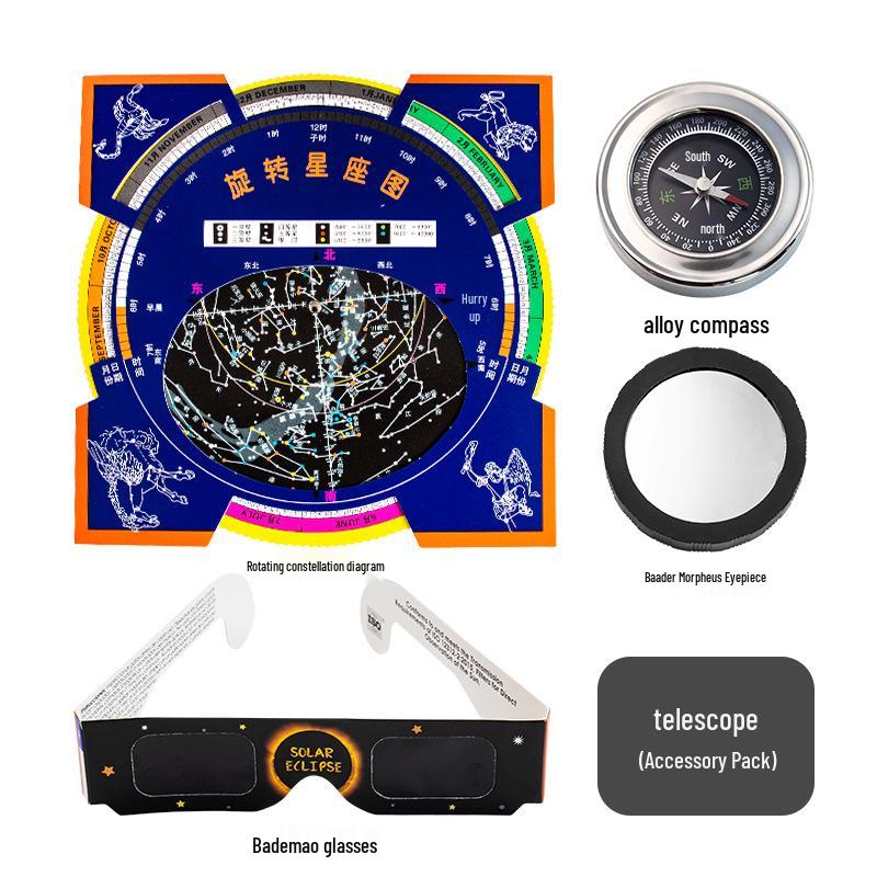 Portable STEAM Astronomical Telescope for Kids