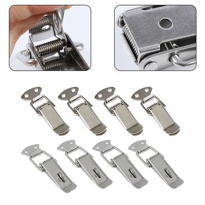 4 ks Západky 7,2*2,7 cm Ocel válcovaná za studena Vysoká kvalita Stabilní