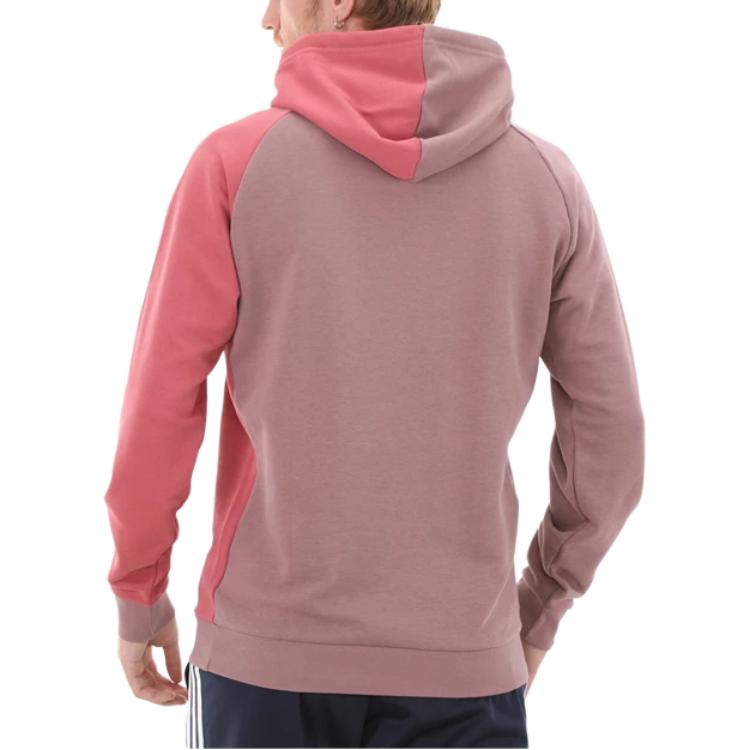 adidas Sweatshirts Men's Pink Hooded Moderate Regular HZ9698