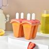 Ice Cube Mold Fruit Shape Summer Party Ice Tray Easy Release Spill-Proof Design Picnic Ice Cube Maker DIY Popsicle
