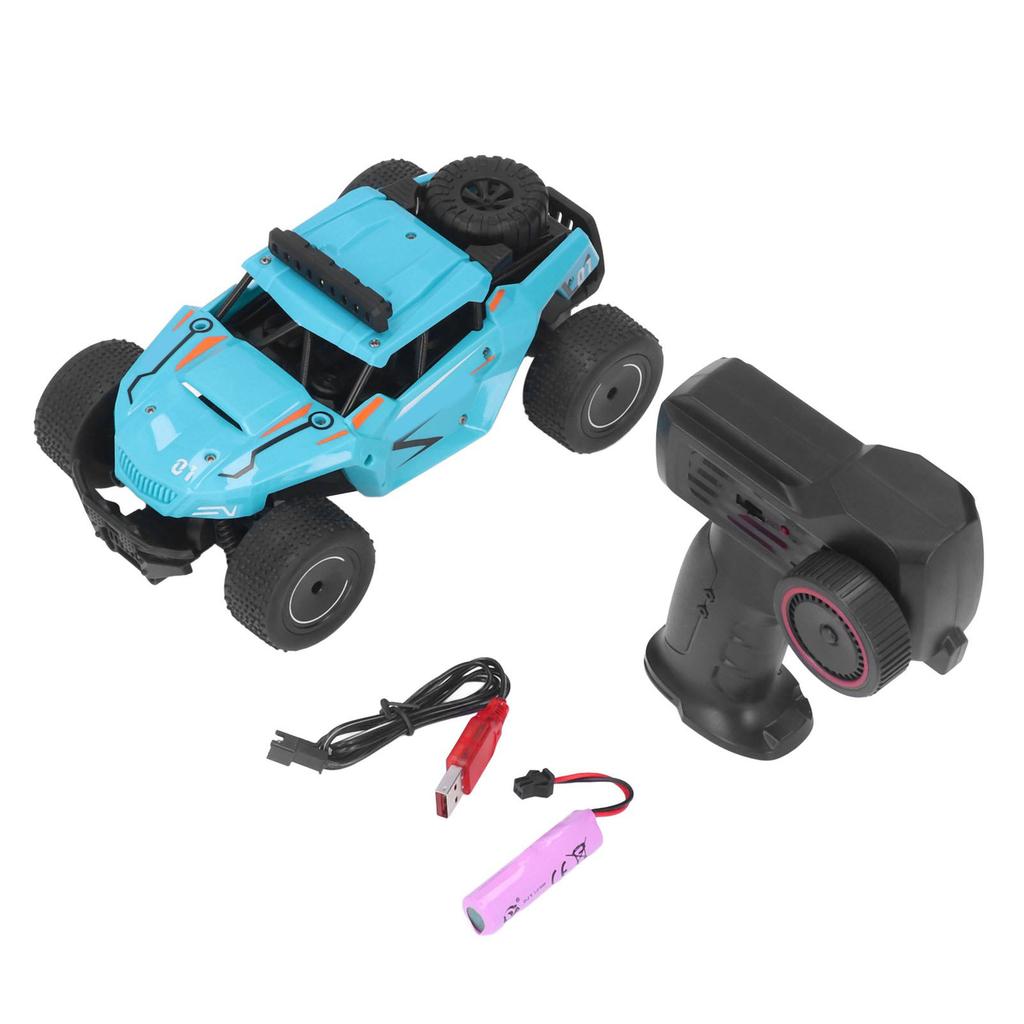 1/20 Off Road Racing Car High Speed USB Charging Crasroof 2.4G RC Crawler with LED Light for Boys Girls