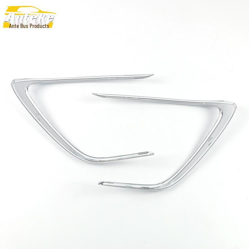 21 Camry Front Fog Light Eyebrow Trim & Lip Bumper Bright Strip