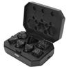 Light Up Dice Set Rechargeable Glowing Dice Auto Lights Up When Rolling for Role Playing Game