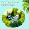 Cozy Winter Bird Nest - Plush Parrot And Budgie Bed For Cold Weather - Soft Cotton Birdhouse For Warmth & Comfort