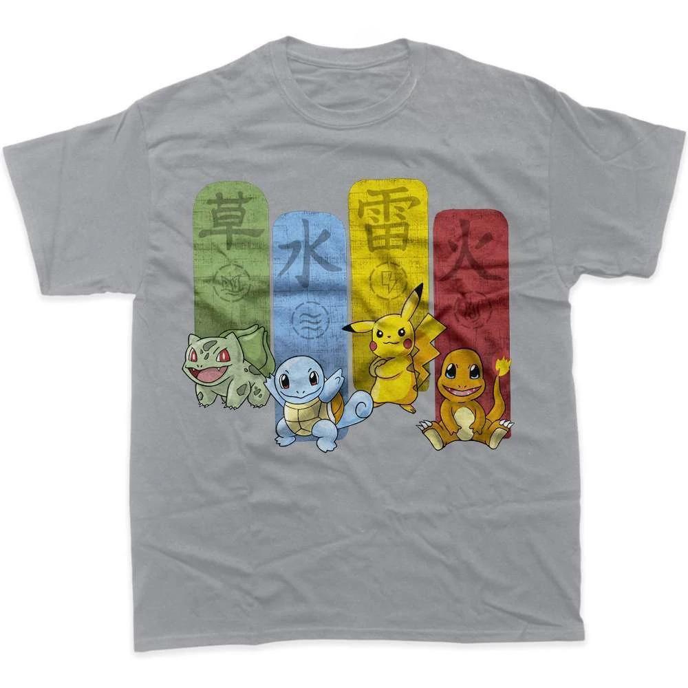 Pokemon Graphic TShirt Anime Tee for Collectors Mens 2026 Summer Fashion Oversize Street Casual Y2K Tops Streetwear Clothing