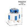 MOOXI Space Wars Series Robot Model MOC Brick DIY Diorama Adult Children Toys Building Block Set Montessori Gift Room Decoration