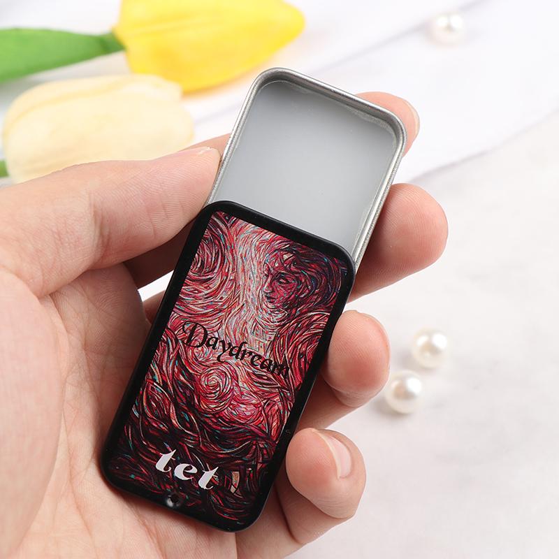 1 יחידה קופסת בושם מוצק לנשים ריח פרחוני פירותי קרם פרחוני בושם נשי