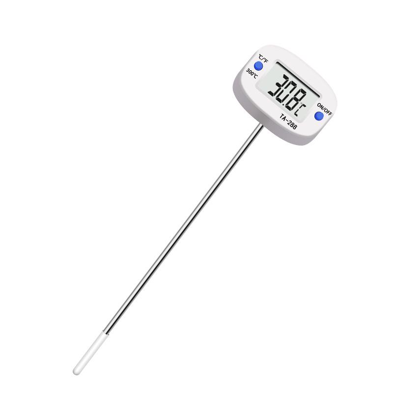 TA288 Multi-Purpose Electronic Thermometer: Ideal for Food, Oil, Milk, and Water.