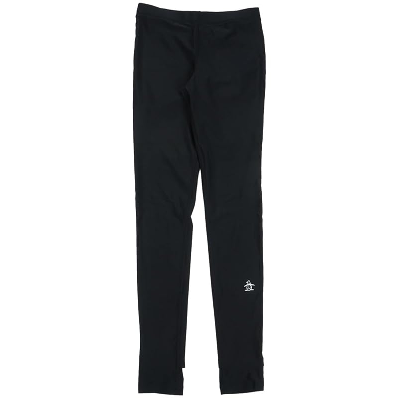 

[Munsingwear] leggings sunscreen One point Sweat absorbent and quick drying cooling stretch heat shield golf MGWXJM50 ladies BK00 (black)