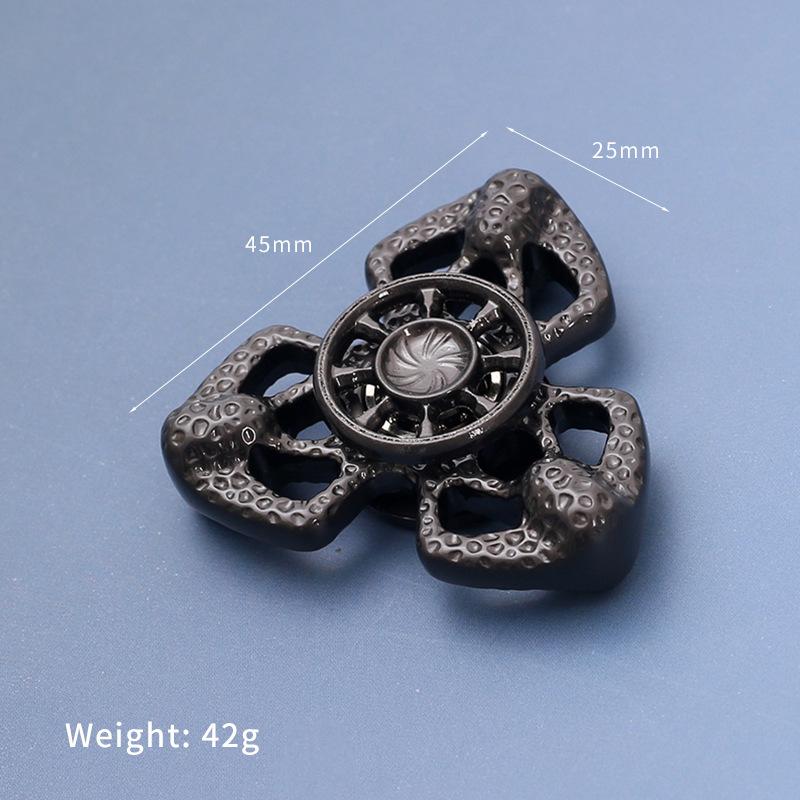 Fidget Edc Spinner Mini Butterfly Fingertip Gyro Fidget Toys Stress Easing Adult Magnetic Metal Toy And Stress