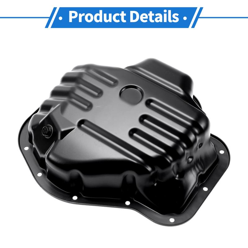 UXCELL 1 Pc No.1210128060 Engine Oil Pan for Toyota RAV4 2006-2008 for Toyota Solara 2006-2008 for Toyota Camry 2007-2009