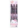 Hello Kitty Ballpoint Pen Sarasa Clip Black 3-Piece Set 0.5mm Logo Sanrio