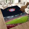 FC Bayern München Teppich Design zur Dekoration Zimmer Wohnzimmer Studentenwohnheim Küche Rutschfester Teppich Büro Heimdekoration Perfekte Geburtstags-/Weihnachtsgeschenkidee