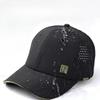 Quick Drying Baseball Caps Men's Outdoors Sport Summer Oversize Light Mesh Breathable Snapback Trucker Cap