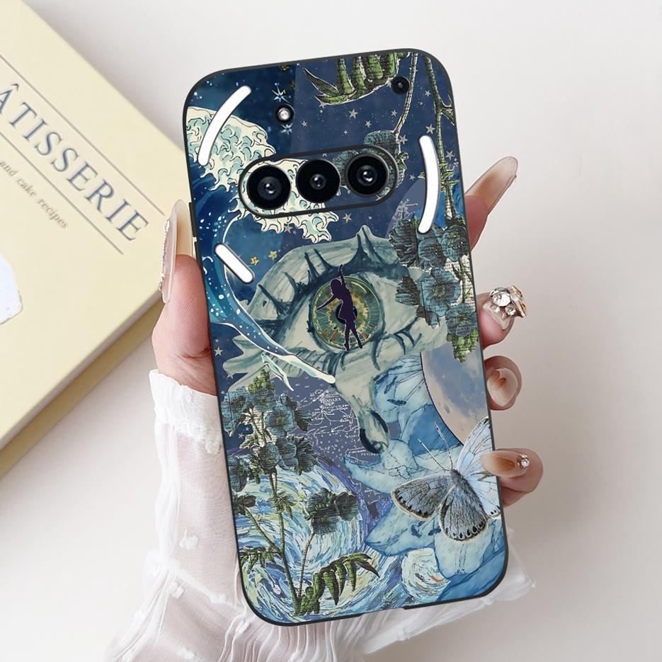 Per Custodia Nothing Phone 3A A059 Copertura Lussuosa Verniciata Candy Custodia Morbida in Silicone Per Nothing Phone 3A Pro A059P Phone3A Custodie