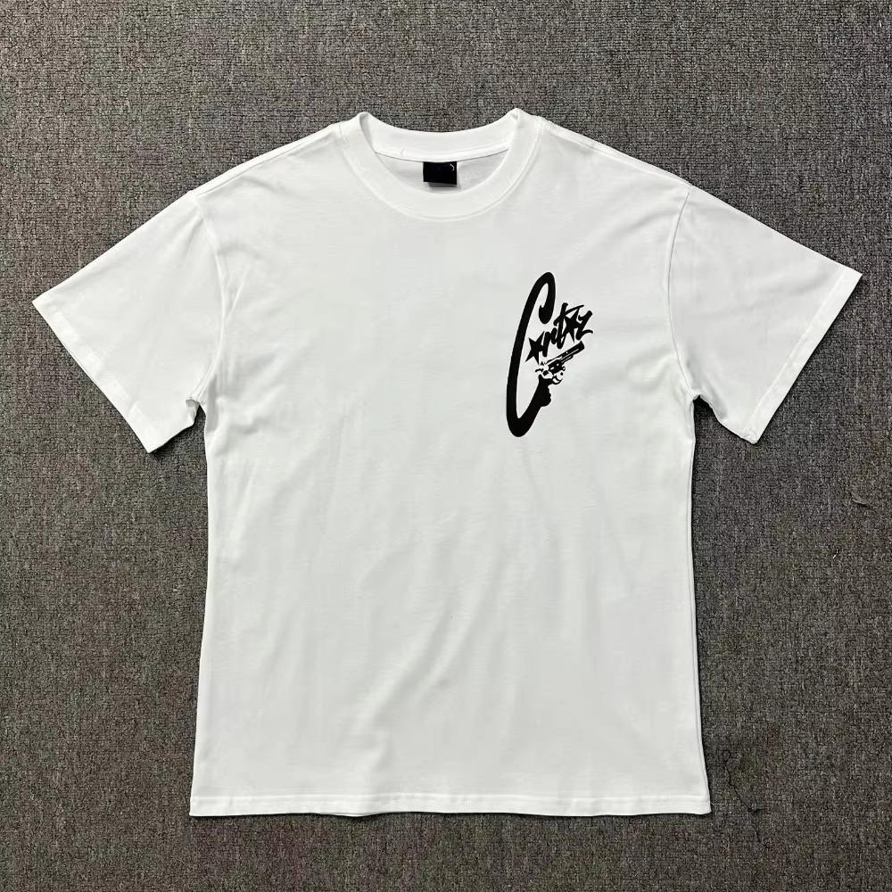 2024 Zomer Streetwear T-shirt Heren Dames Mode Luxe Merk Korte Mouw T-shirt Kleding Designer Tee Hip Hop Tops Y2k T-shirt