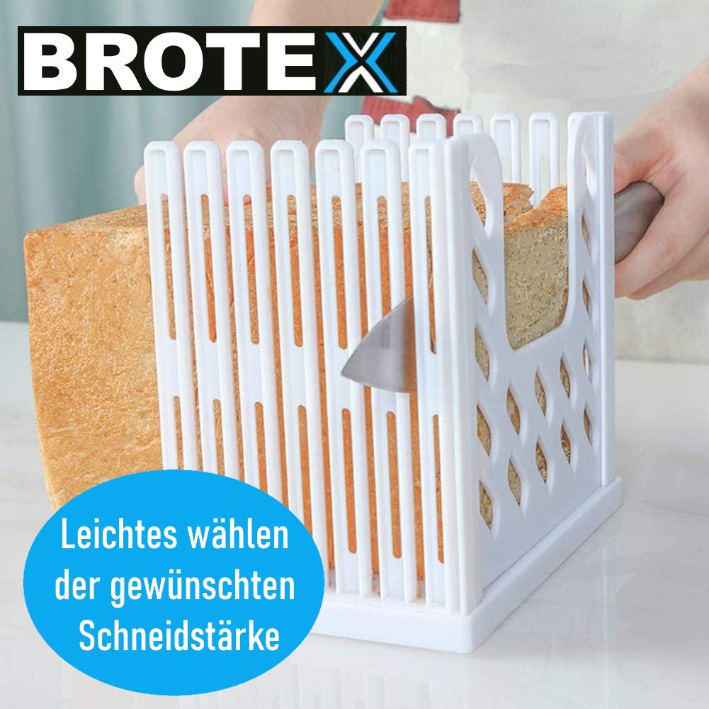 BROTEX Bread Cutting Aid Bread Cutter Cutting Aid Bread Cake Vegetables Cheese