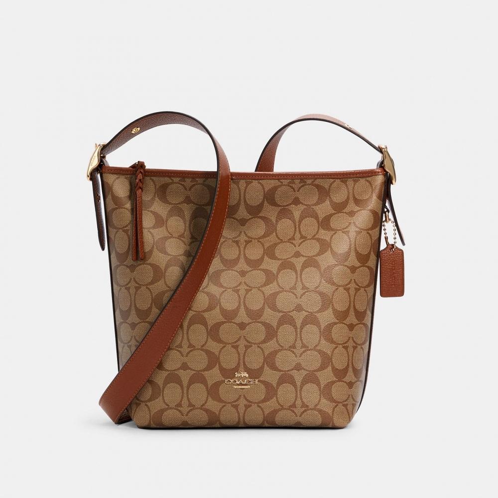 

Спортивная сумка Coach Val из канвы Signature