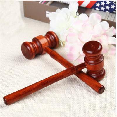 Marteau de vente aux enchères en bois fait à la main, marteau de juge d'avocat, marteau de cour fabriqué à la main pour la décoration de vente aux enchères