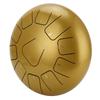 12in Tongue Drum Golden Ethereal Healing Drums Tank Drumset Percussion Instrument