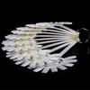 10 PCS/Set Nail Tips Color Card Transparent Nail Art Practice Display Tools Manicure Nail Tool