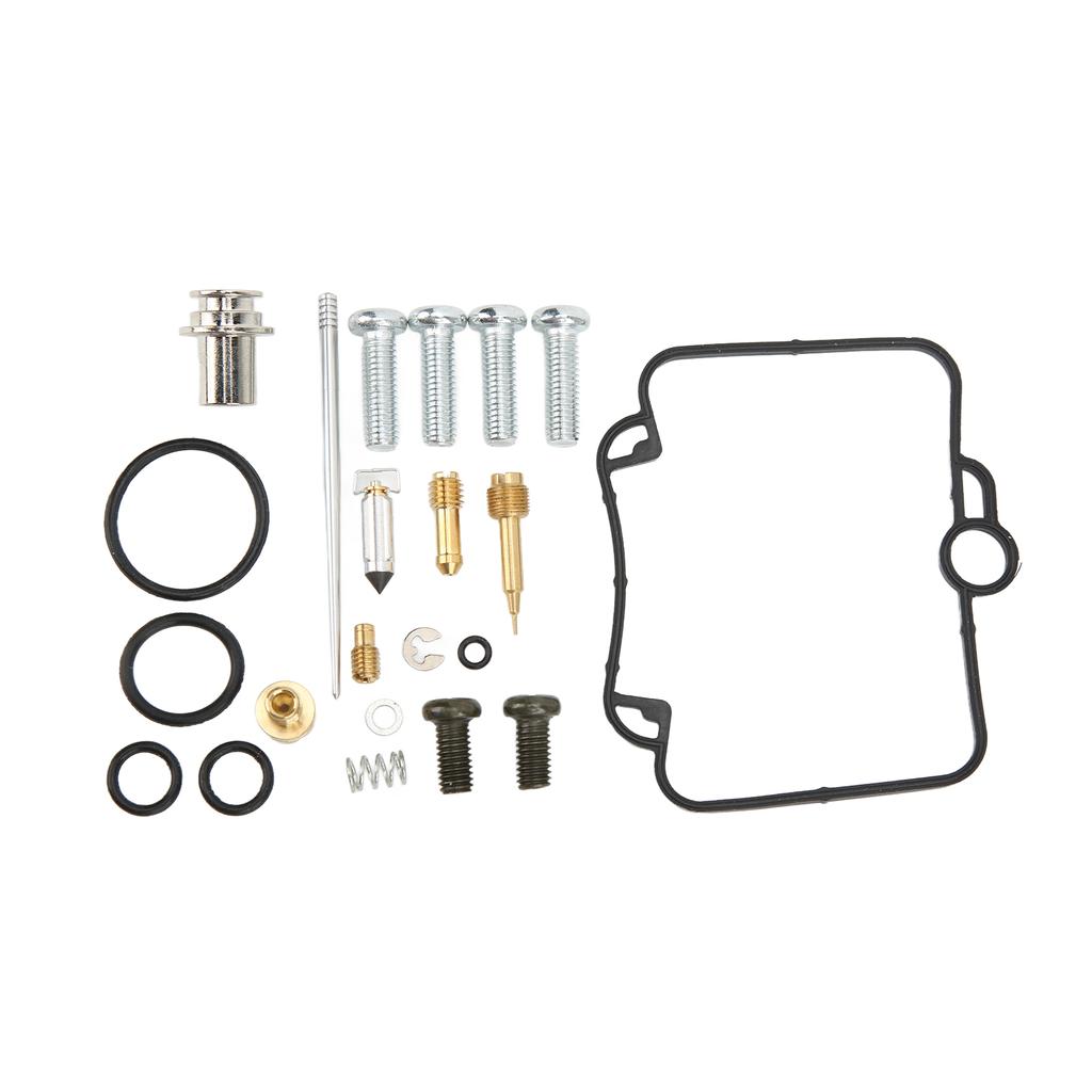 22Pcs Set Carburetor Repair Rebuild Kit Replacement for Polaris Scrambler 500 2x2 4x4 1997‑2008