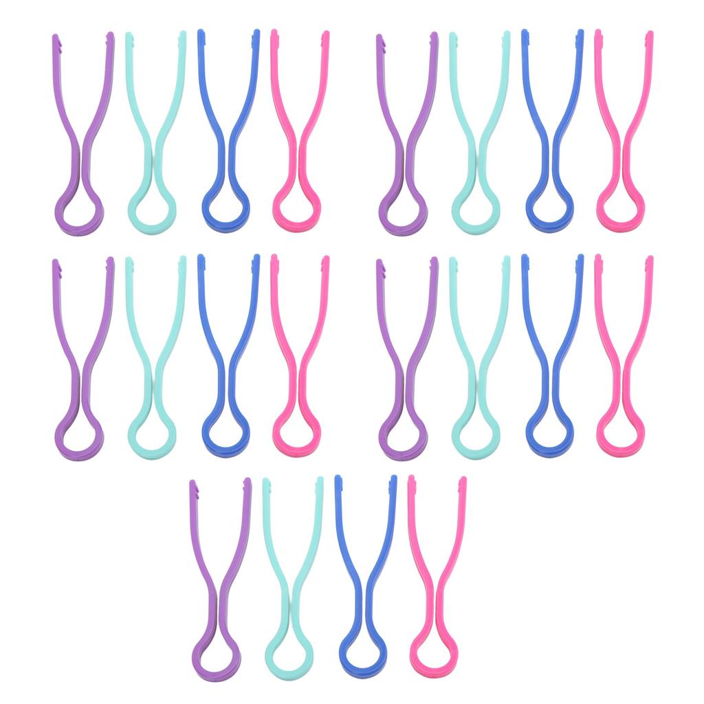 20pcs Bobbin Threads Clip Long Plastic Material Random Color Small Lightweight Portable Practical