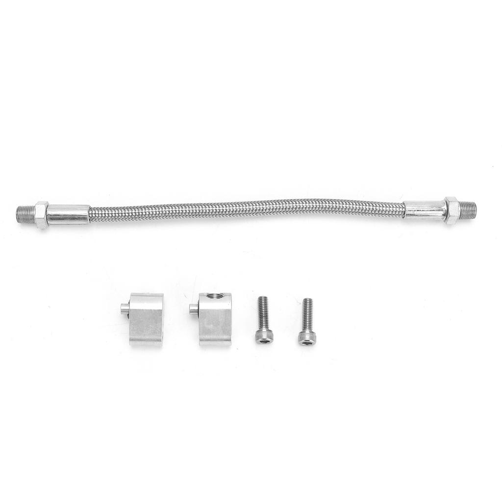 Cylinder Head Coolant Steam Port Crossover Hose Kit Replacement for GM LS Series Engines