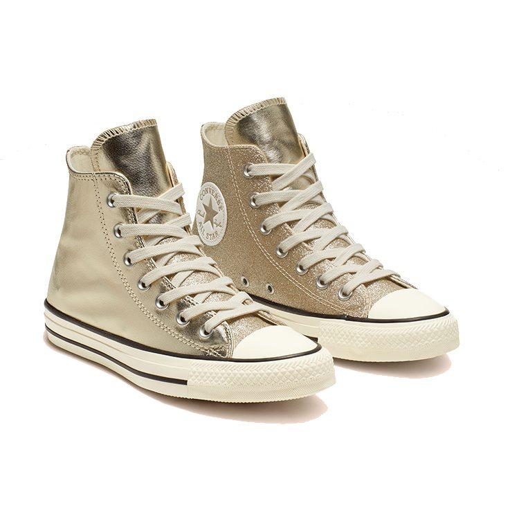 Converse Chuck Taylor All Star Metal Brillante Caña Alta Dorado Mujer 564851C