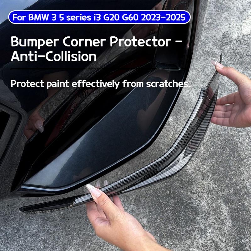 For BMW3 5seriesi3i5 G20 G60 -2025 Front bumper guard front fender anti-collision strip front lip wrap accessories and parts