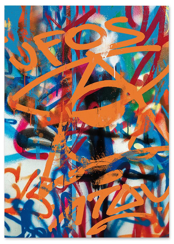 Poster Abstractions Graffiti Spray