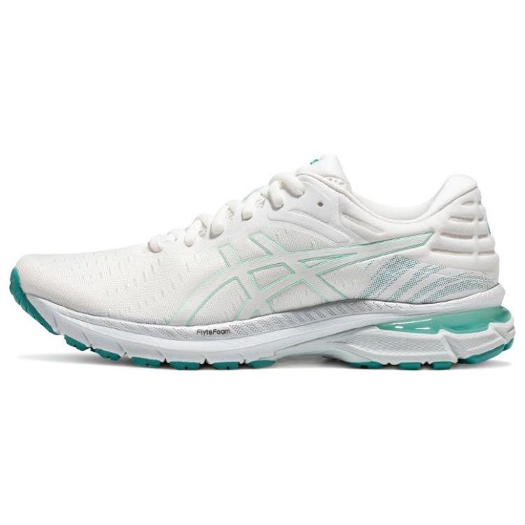 Asics Gel-Pursue 7 Comfortable Fabric Synthetic Leather Durable Breathable Low-Top Running Shoes Women Sneaker White Green 1012B102-102