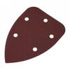 10PCS Professional Grade Flocked Back Sandpaper Triangle Sanding Sheets