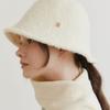 Halden Wool Hairy Bucket Hat (C039_ivory)