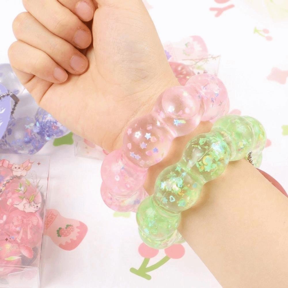 Soft Maltose Slow Rebound Bracelet Funny Fidget Toy Sensory Toy Pinch Toy Bracelet Adults