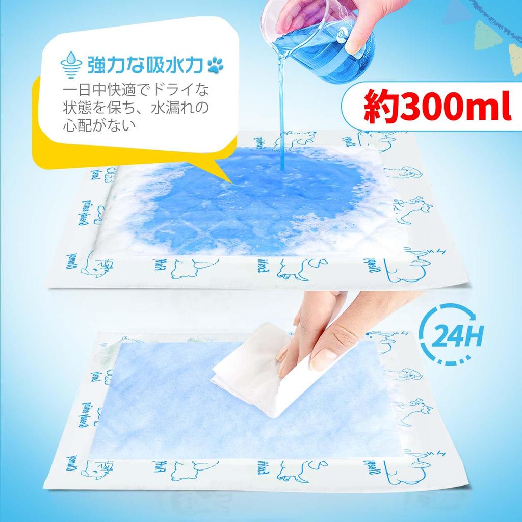 Dog Diaper 150 Highly Stays In Dog Manner Belt Pad for Boys and Side Leak Elderly Dog Marking Pee Absorption Sheet for L Size Liner, Pieces,