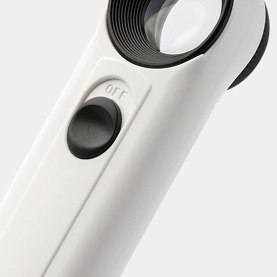 Microscopio portatile ingrandimento 40X con LED microscopio ad alta chiarezza gioielli