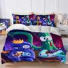 Fashion Game Rainbow Bedding Set Single Twin Full Queen King Size Friends Bed Set Kids Bedroom Duvetcover Sets Bed Sheet Set