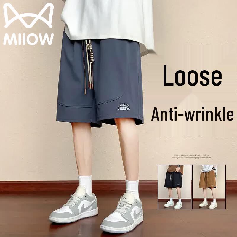 MiiOW Men's Summer Relaxed Fit Outdoor Shorts