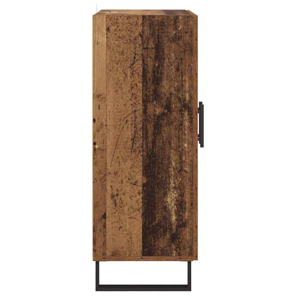 Reclaimed Wood Sideboard 27.8 x 13.4 x 35.4 in (L x W x H) Engineered Wood