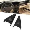Front Door Speaker Covers, Accurate 2PCS/Set Interior Left and Right 51337184197 Black Wear Resistant for Cars