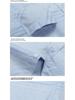New Summer Men's Printed Plaid Short-Sleeved Shirt for Middle-Aged and Elderly.