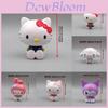 Cuter Hello Kitty Melody Cinnamoroll Model Toy For Cake Decoration Home Decor And Car Display