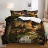 Fashion Technology Printing, 3D Digital Printing, Bedding, Duvet Covers, Pillowcases, Three-piece Sets
